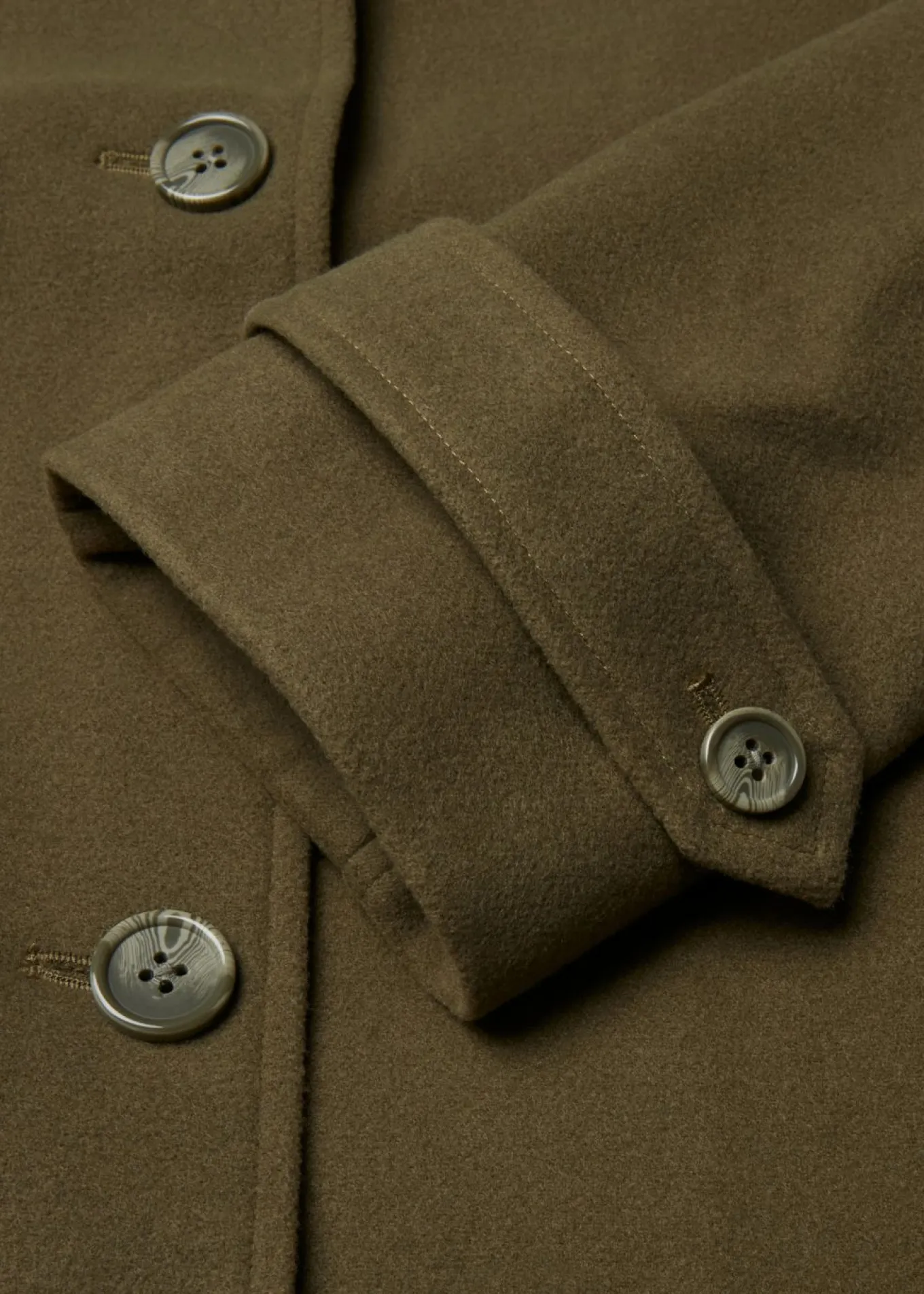 Chaqueta con aspecto de lana