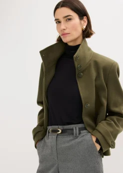 Chaqueta con aspecto de lana