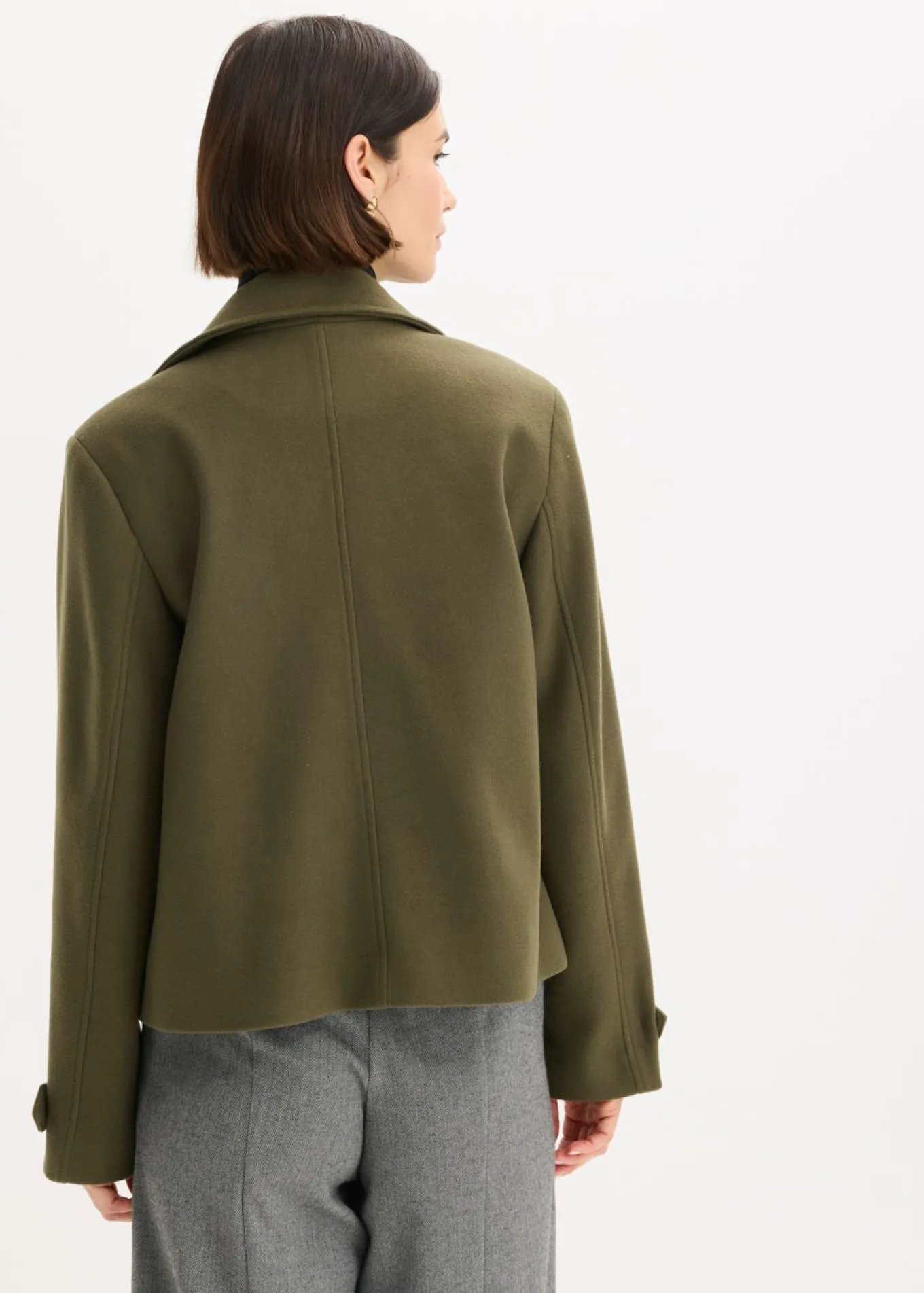Chaqueta con aspecto de lana