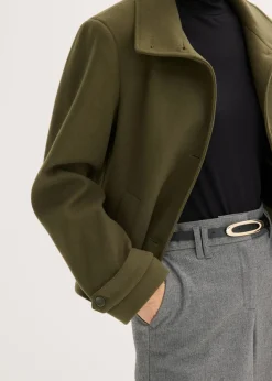 Chaqueta con aspecto de lana