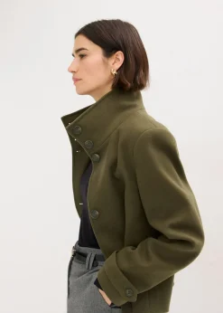 Chaqueta con aspecto de lana