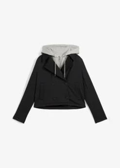 Chaqueta con capucha desmontable
