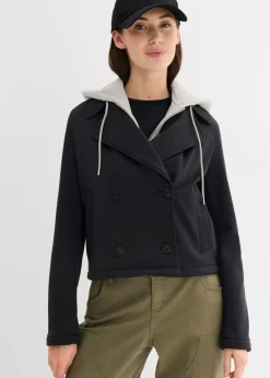 Chaqueta con capucha desmontable