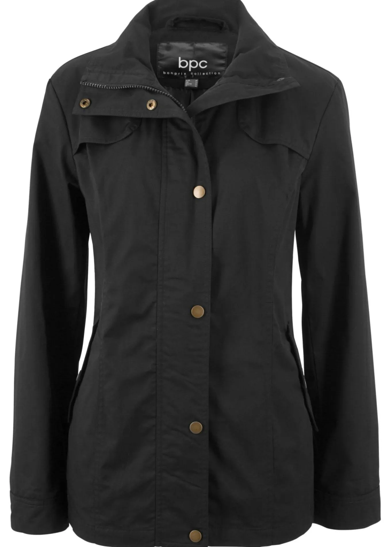 Chaqueta con cuello alto