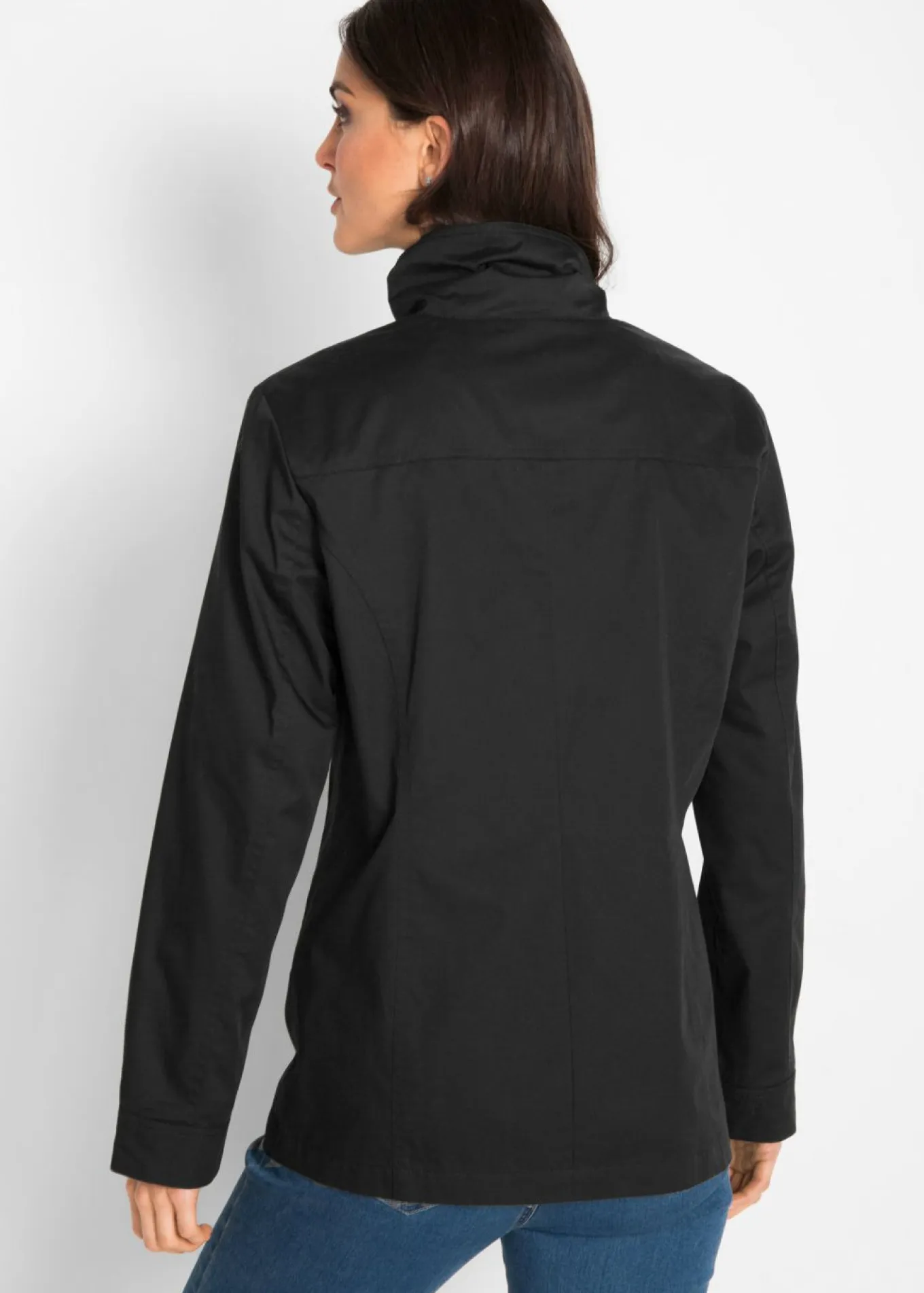 Chaqueta con cuello alto