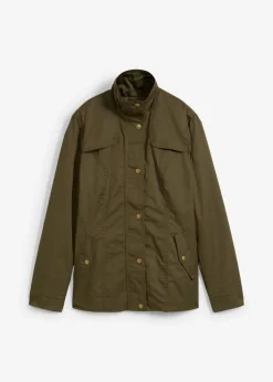 Chaqueta con cuello alto