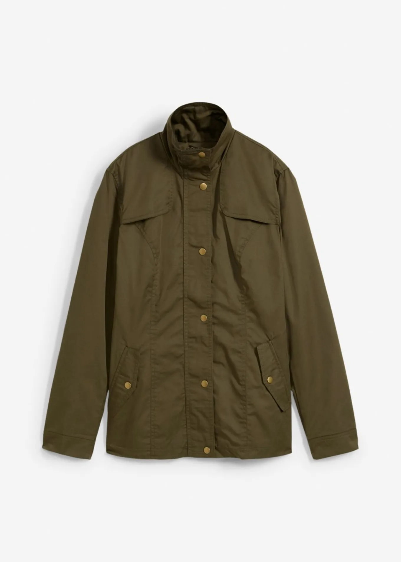 Chaqueta con cuello alto