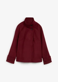 Chaqueta con suave contenido de lana