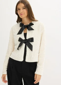 Chaqueta corta de lentejuelas