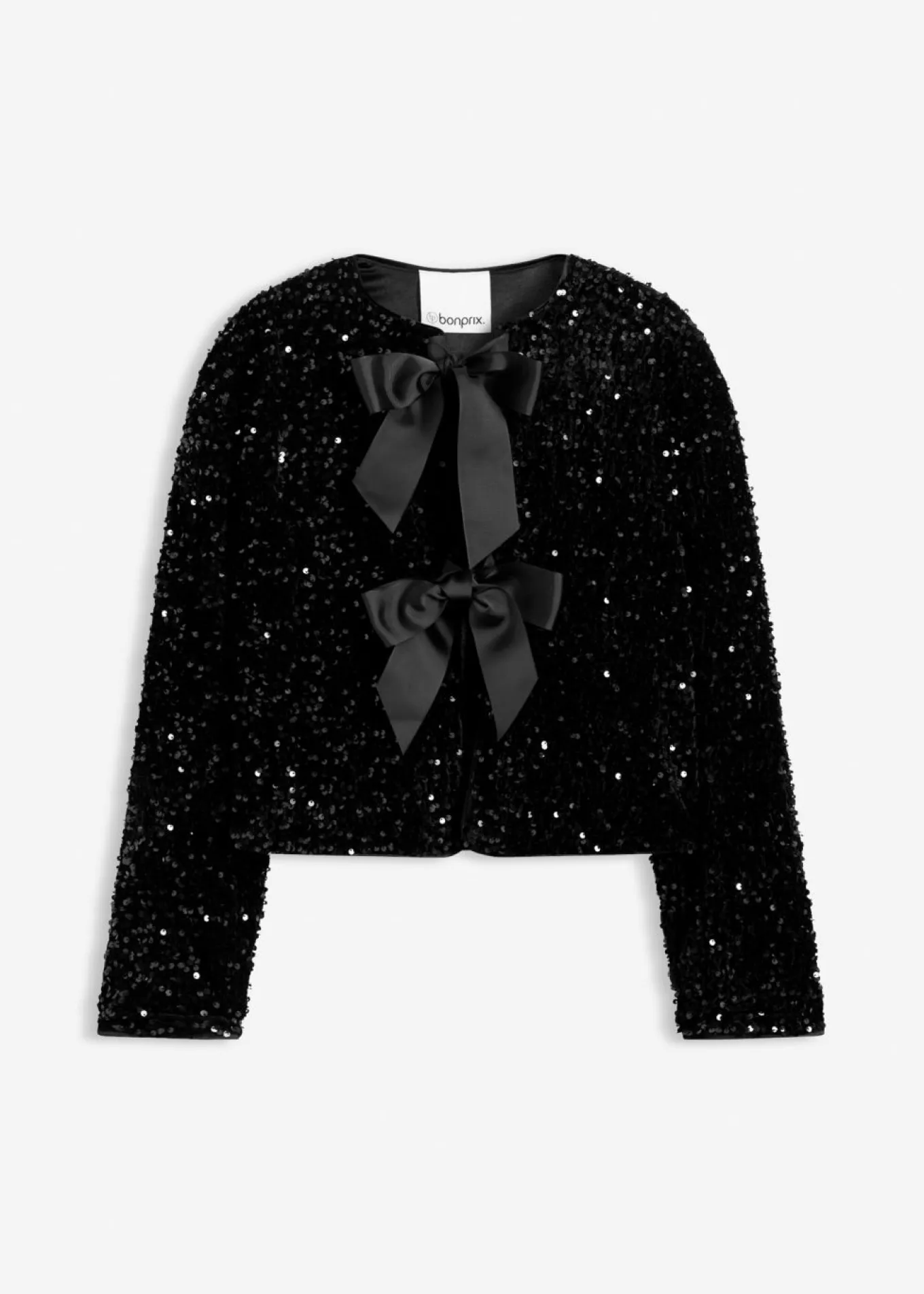 Chaqueta corta de lentejuelas
