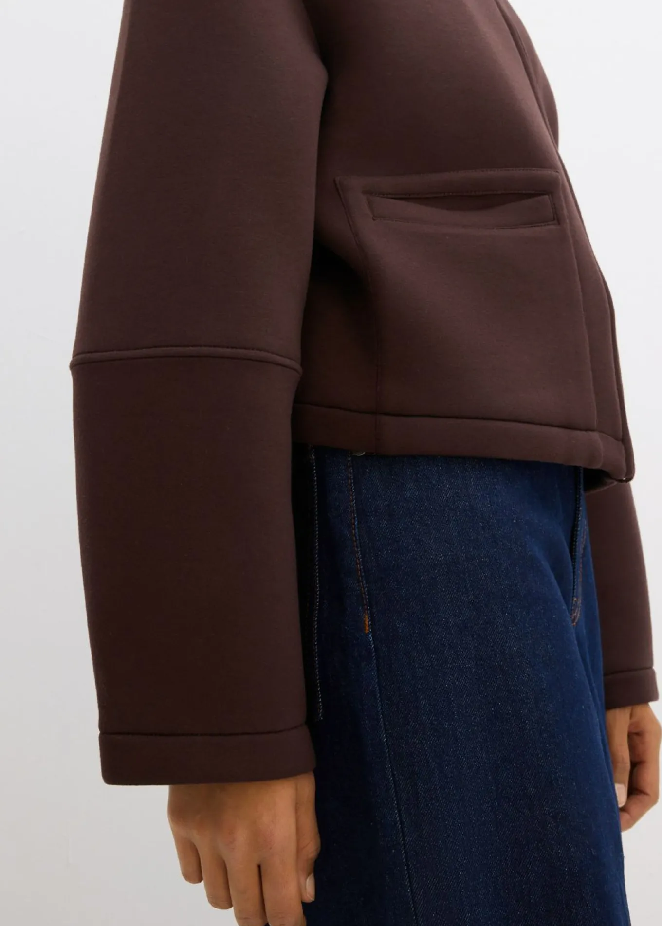 Chaqueta corta de neopreno