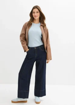 Chaqueta corta de piel sintética