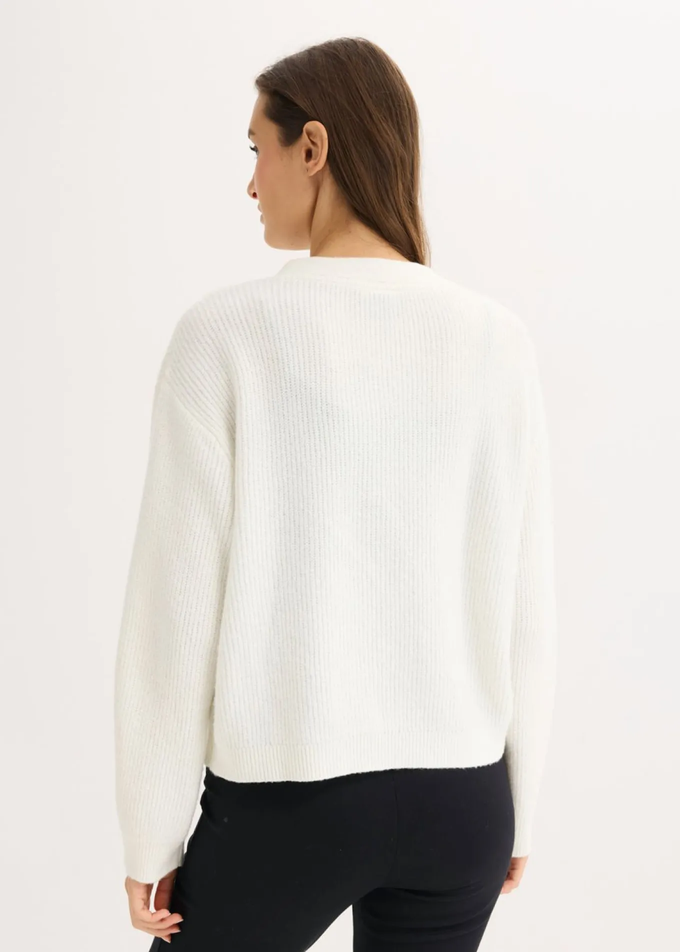 Chaqueta corta de punto