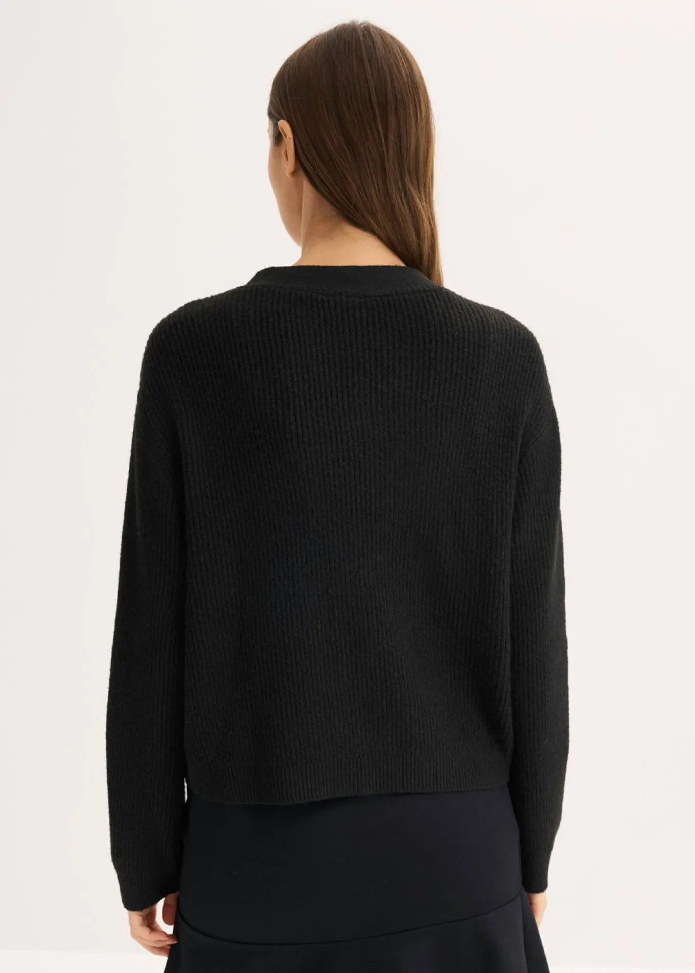 Chaqueta corta de punto