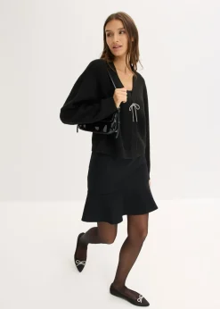 Chaqueta corta de punto