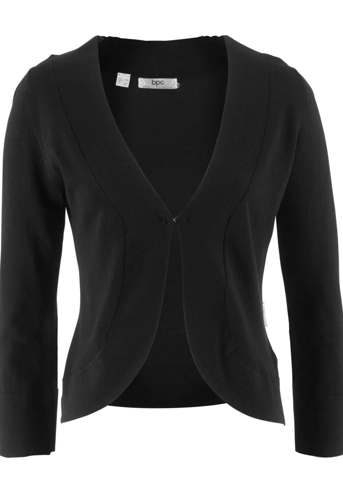 Chaqueta corta de punto con viscosa