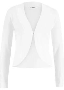 Chaqueta corta de punto con viscosa