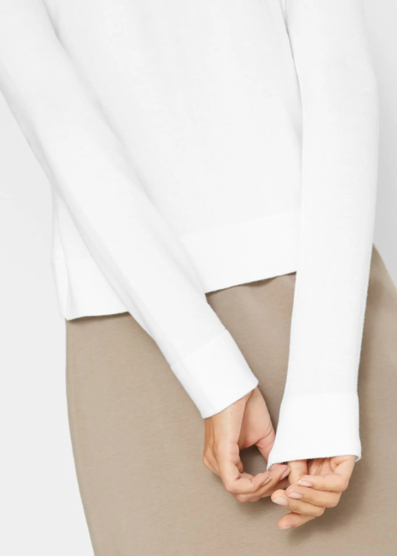 Chaqueta corta de punto con viscosa