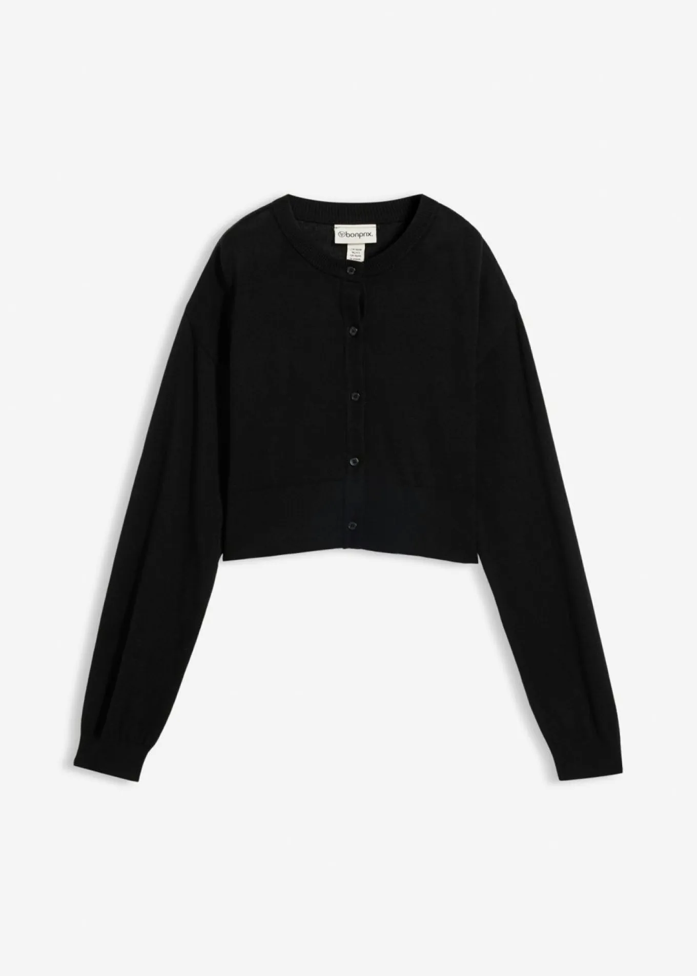 Chaqueta corta de punto con contenido de seda