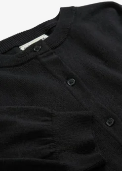 Chaqueta corta de punto con contenido de seda