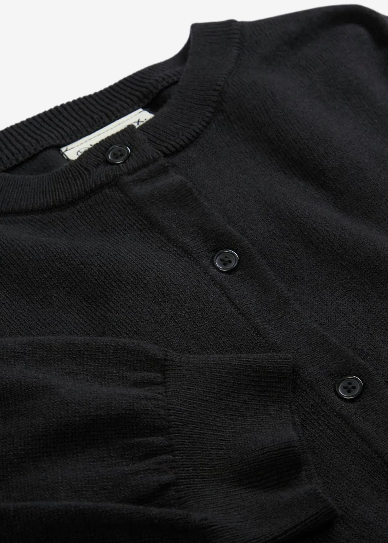 Chaqueta corta de punto con contenido de seda