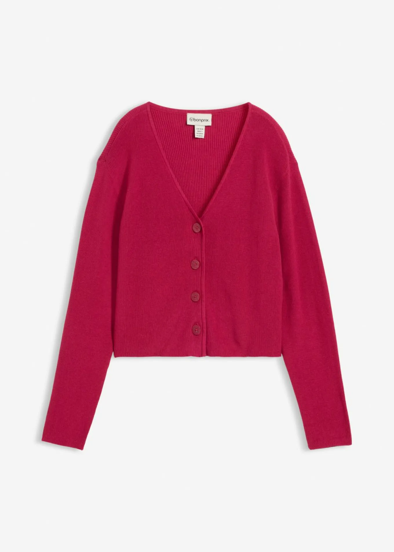 Chaqueta corta de punto de algodón orgánico puro