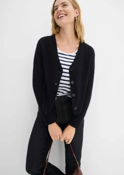 Chaqueta corta de punto de algodón orgánico puro