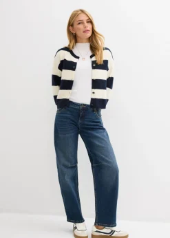 Chaqueta corta de punto fino