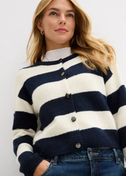 Chaqueta corta de punto fino