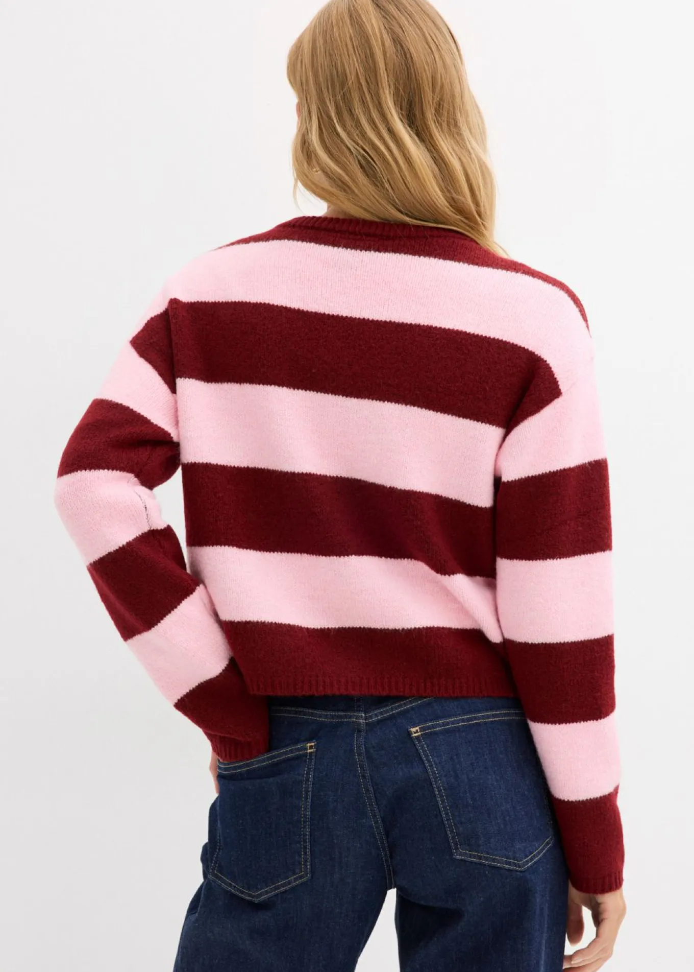 Chaqueta corta de punto fino