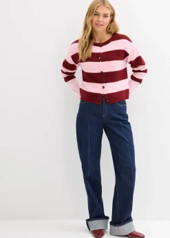 Chaqueta corta de punto fino