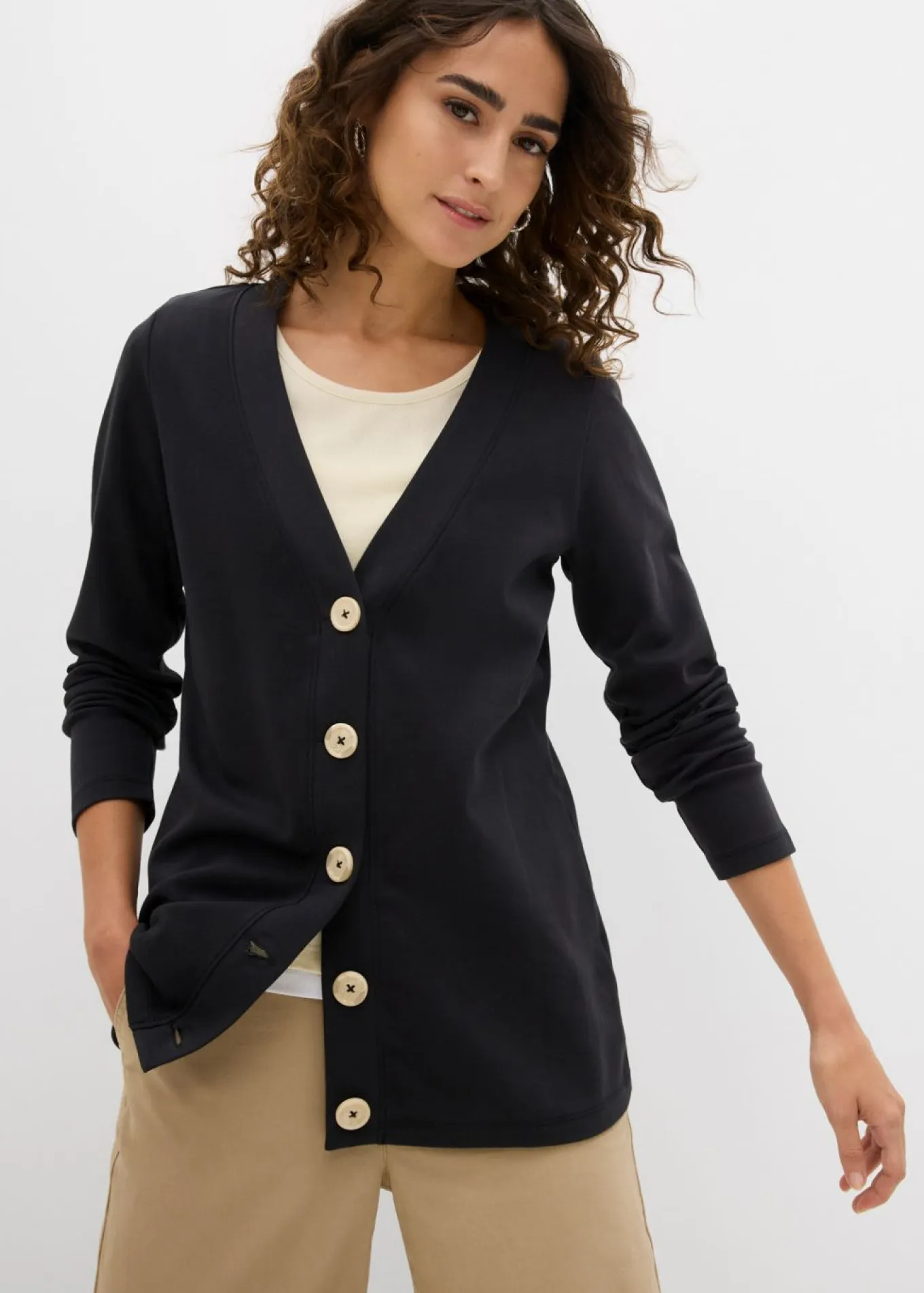 Chaqueta de algodón orgánico puro