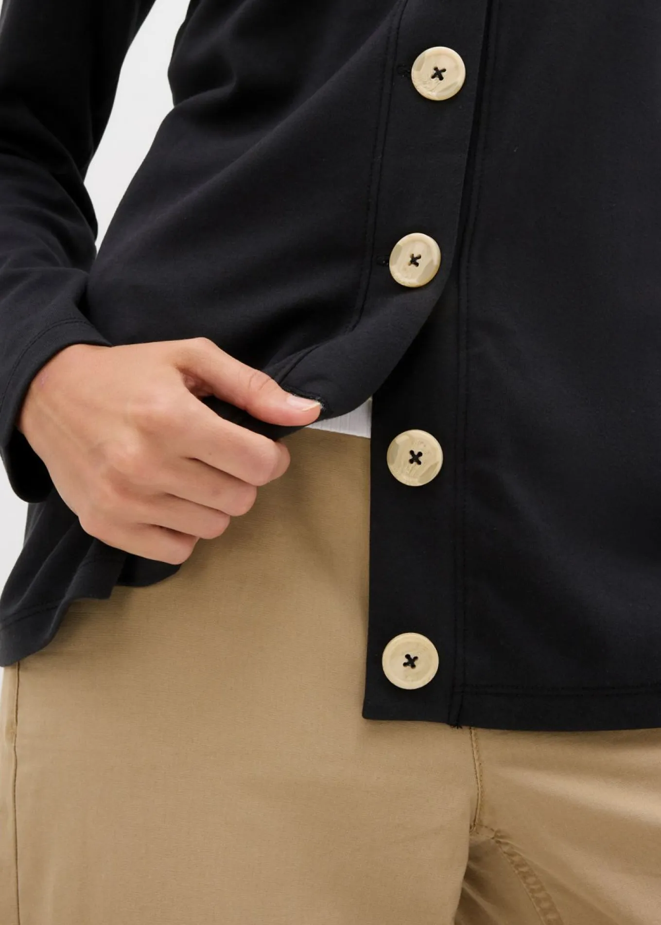 Chaqueta de algodón orgánico puro