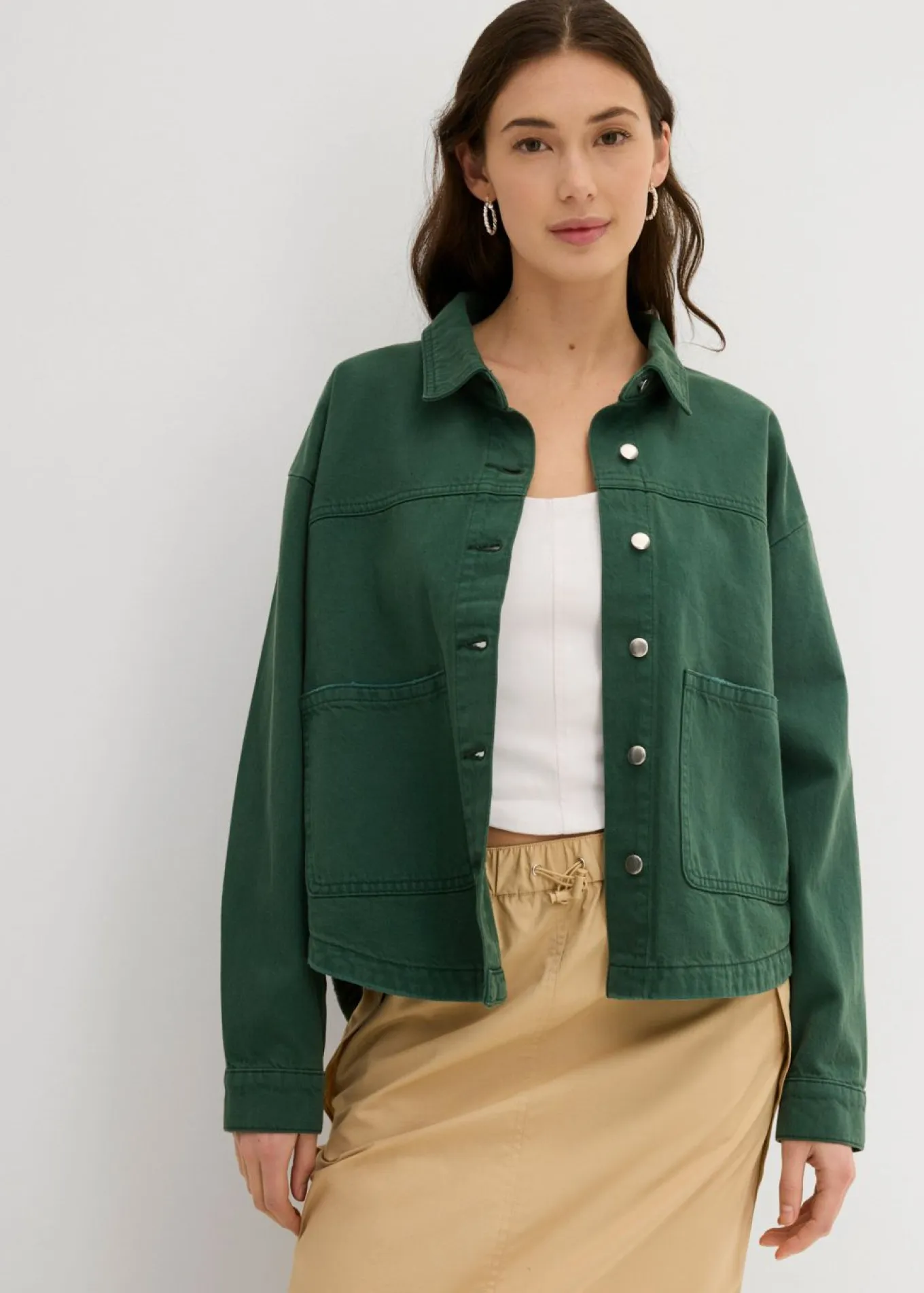 Chaqueta de algodón puro