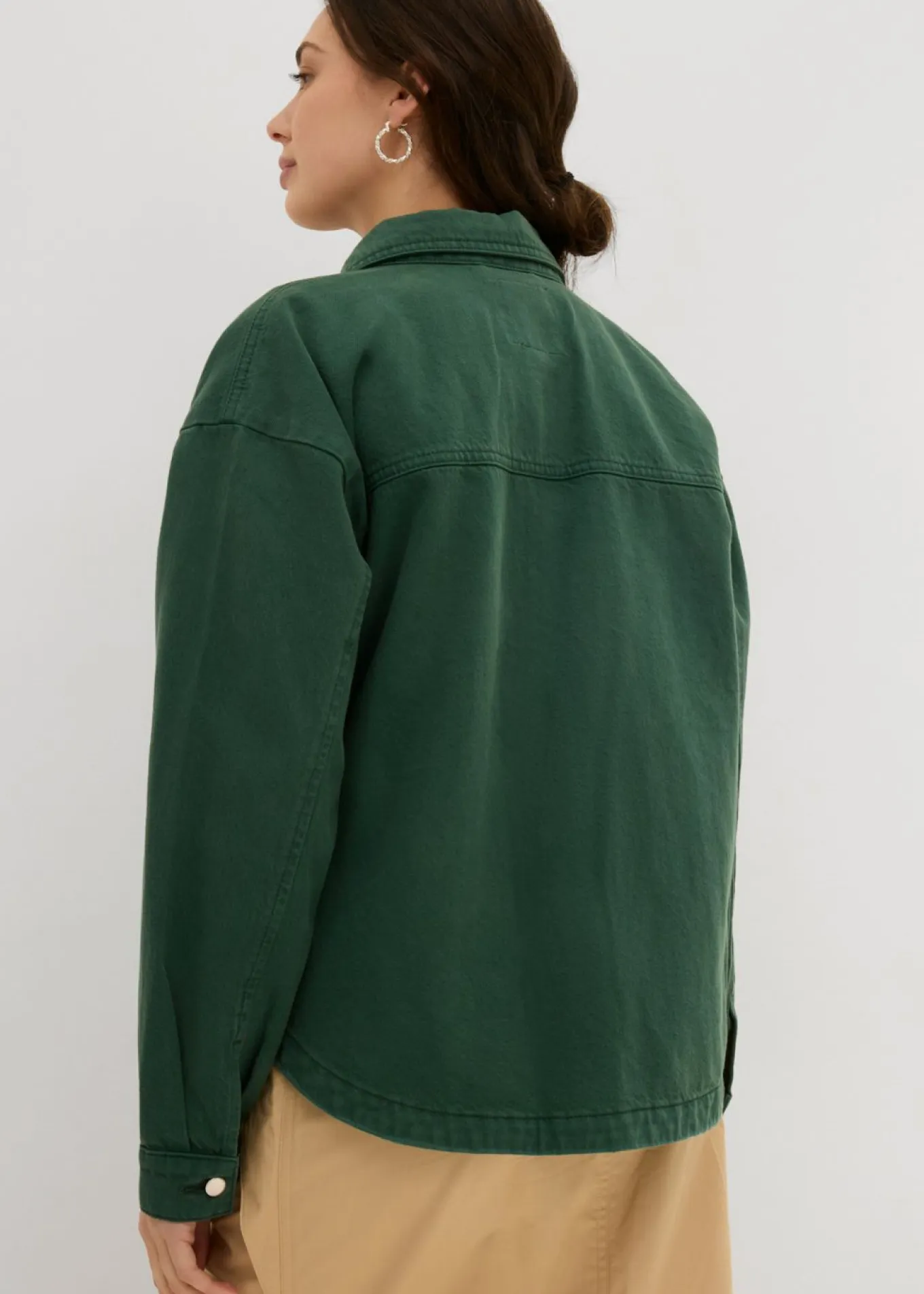 Chaqueta de algodón puro