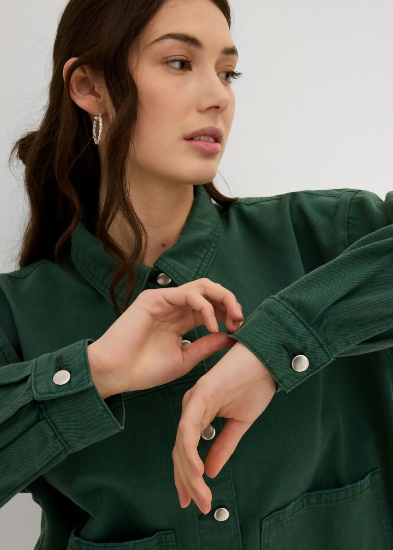Chaqueta de algodón puro