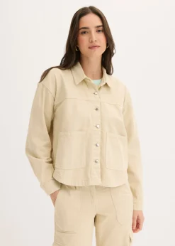 Chaqueta de algodón puro
