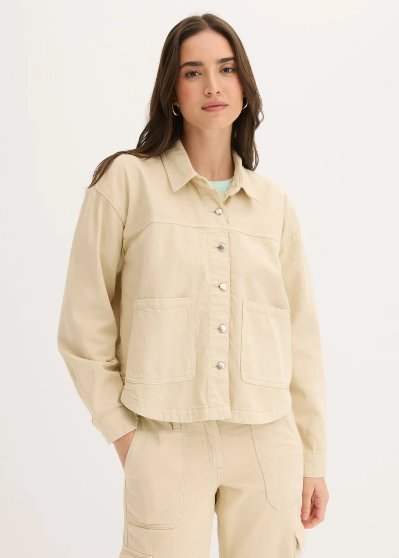 Chaqueta de algodón puro