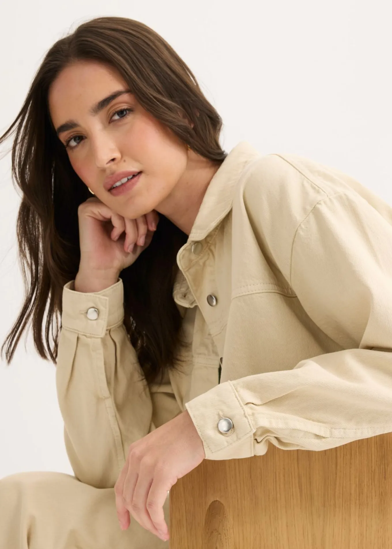 Chaqueta de algodón puro