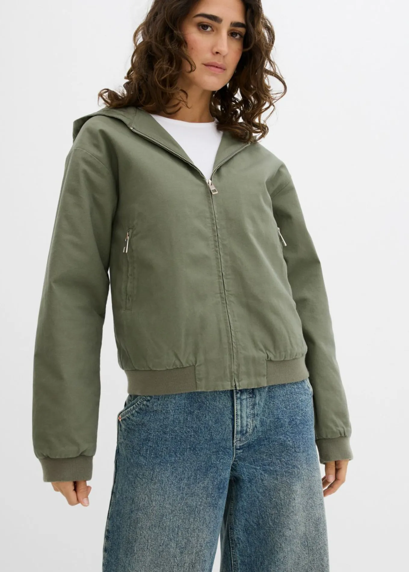 Chaqueta de algodón puro para exteriores