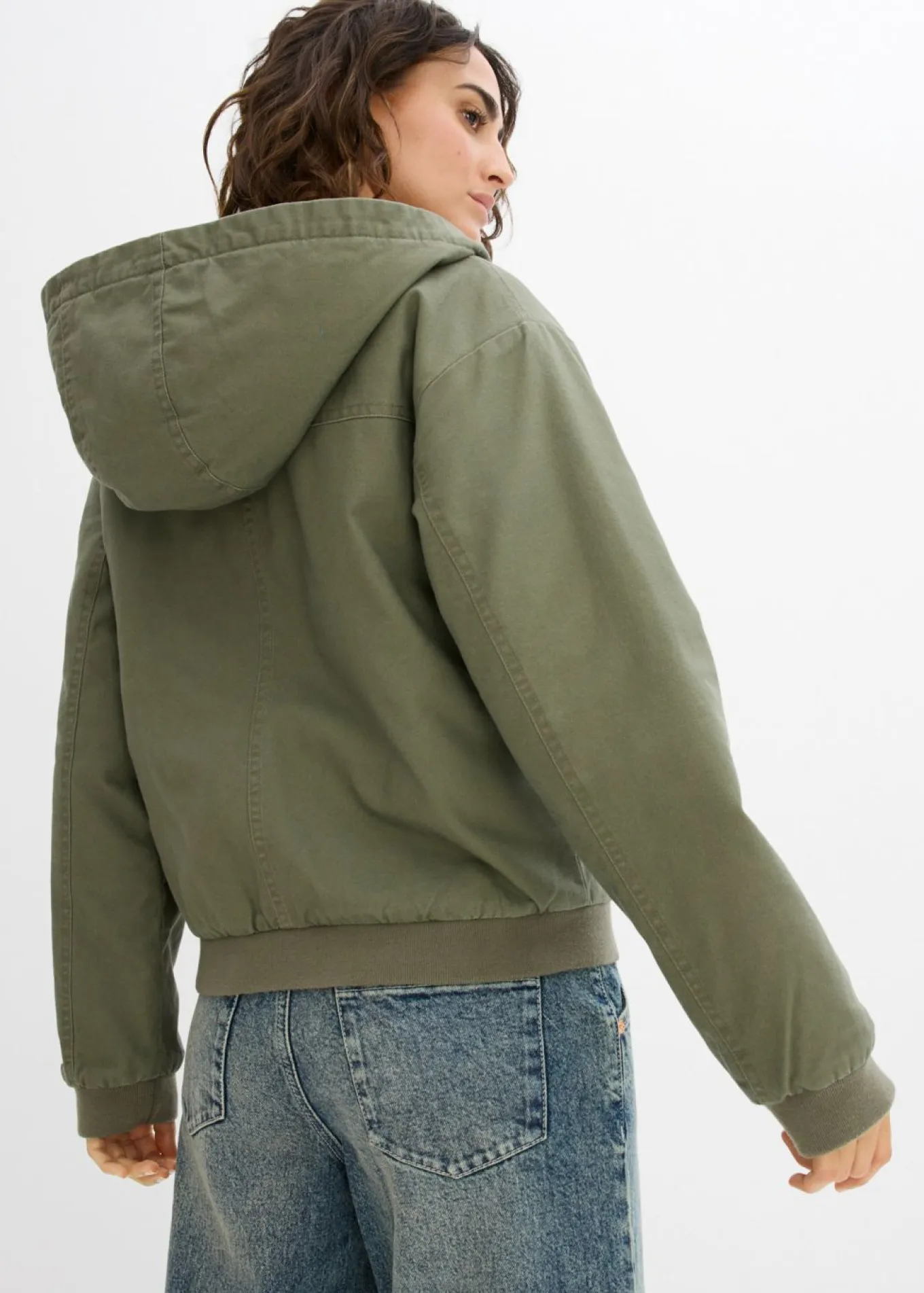 Chaqueta de algodón puro para exteriores