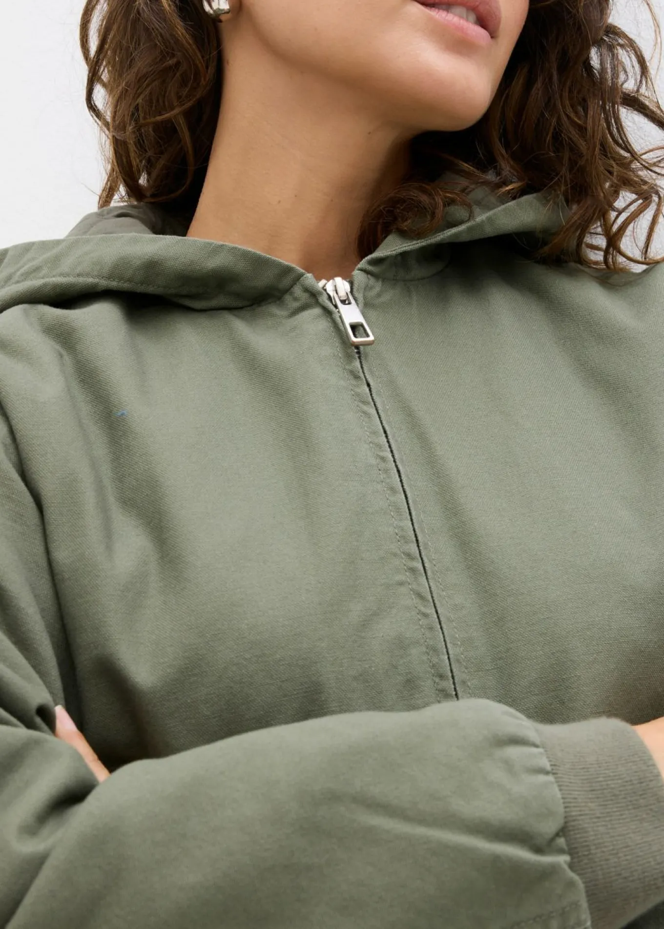 Chaqueta de algodón puro para exteriores