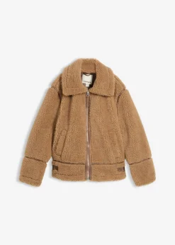 Chaqueta de borrego sintético