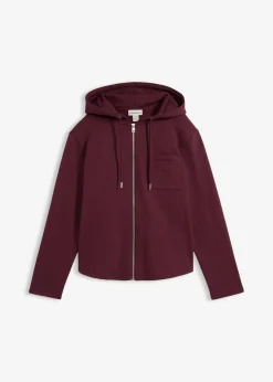 Chaqueta de chándal con capucha y poliéster reciclado