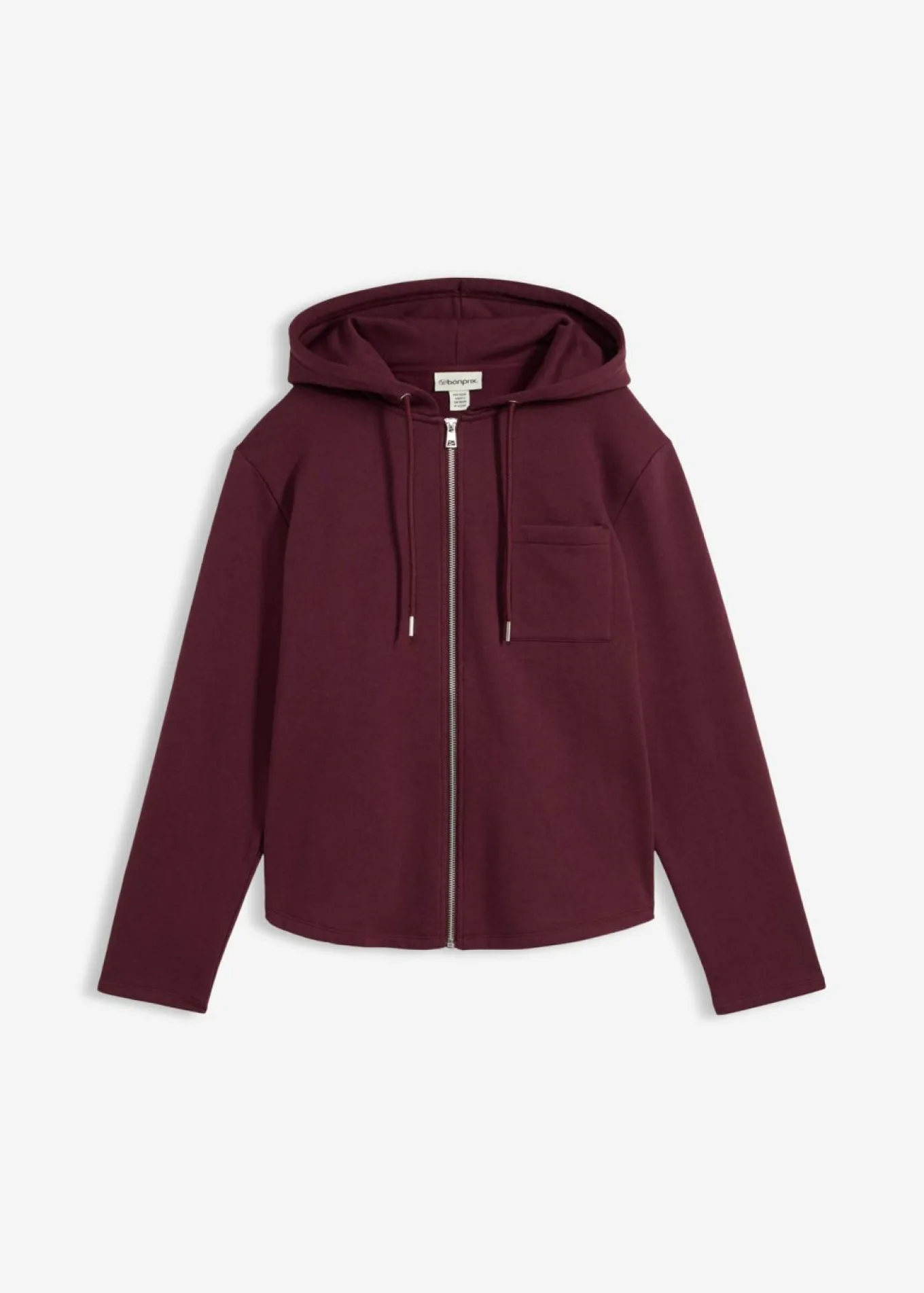 Chaqueta de chándal con capucha y poliéster reciclado