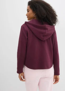 Chaqueta de chándal con capucha y poliéster reciclado