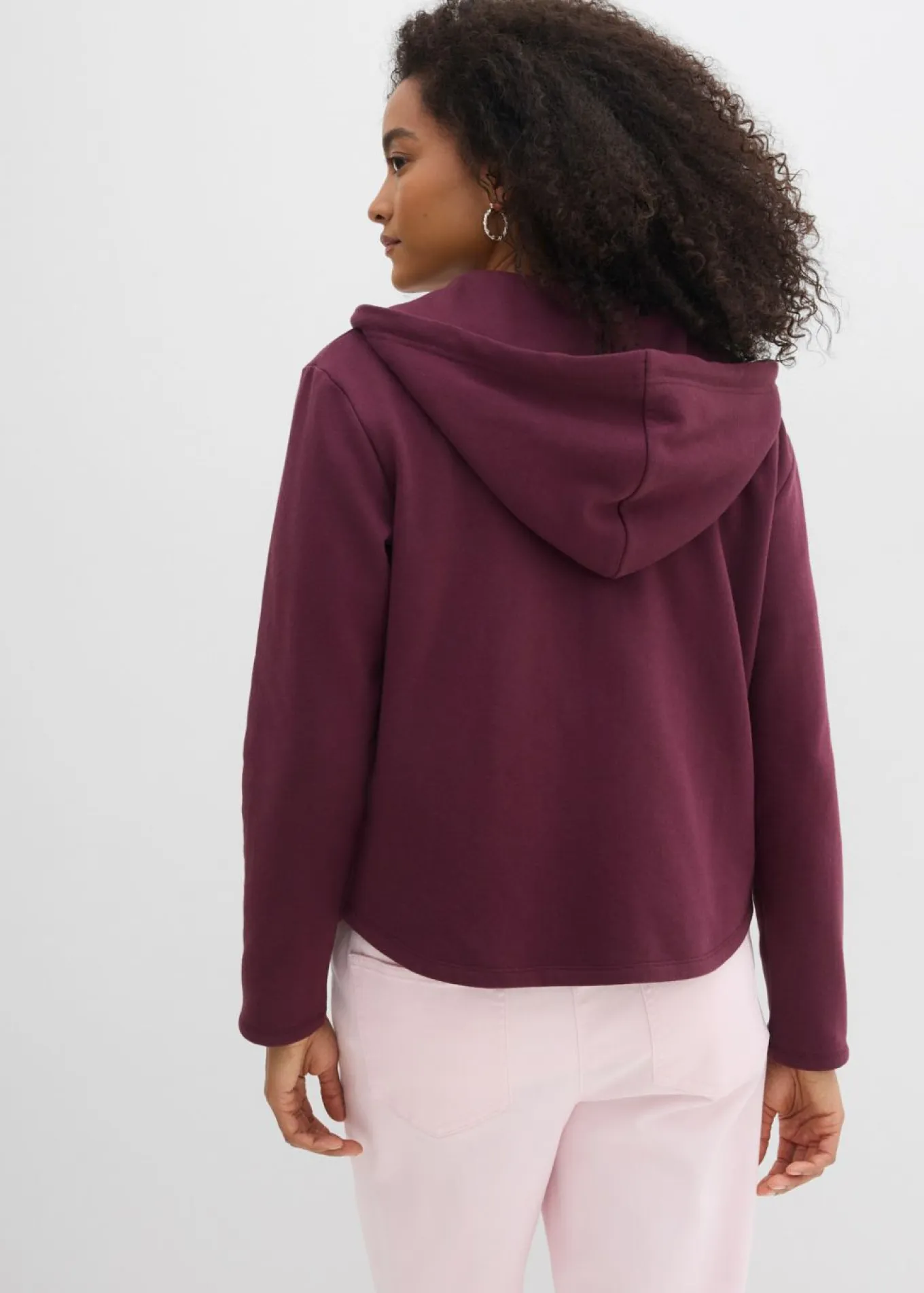 Chaqueta de chándal con capucha y poliéster reciclado