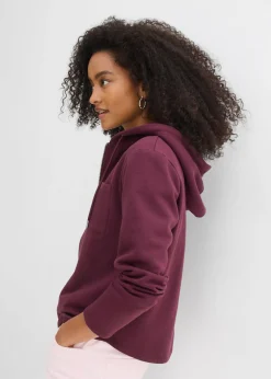 Chaqueta de chándal con capucha y poliéster reciclado
