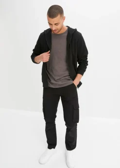 Chaqueta de chándal con capucha, regular fit