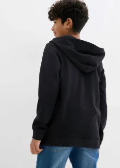 Chaqueta de chándal con capucha en suave mezcla de algodón